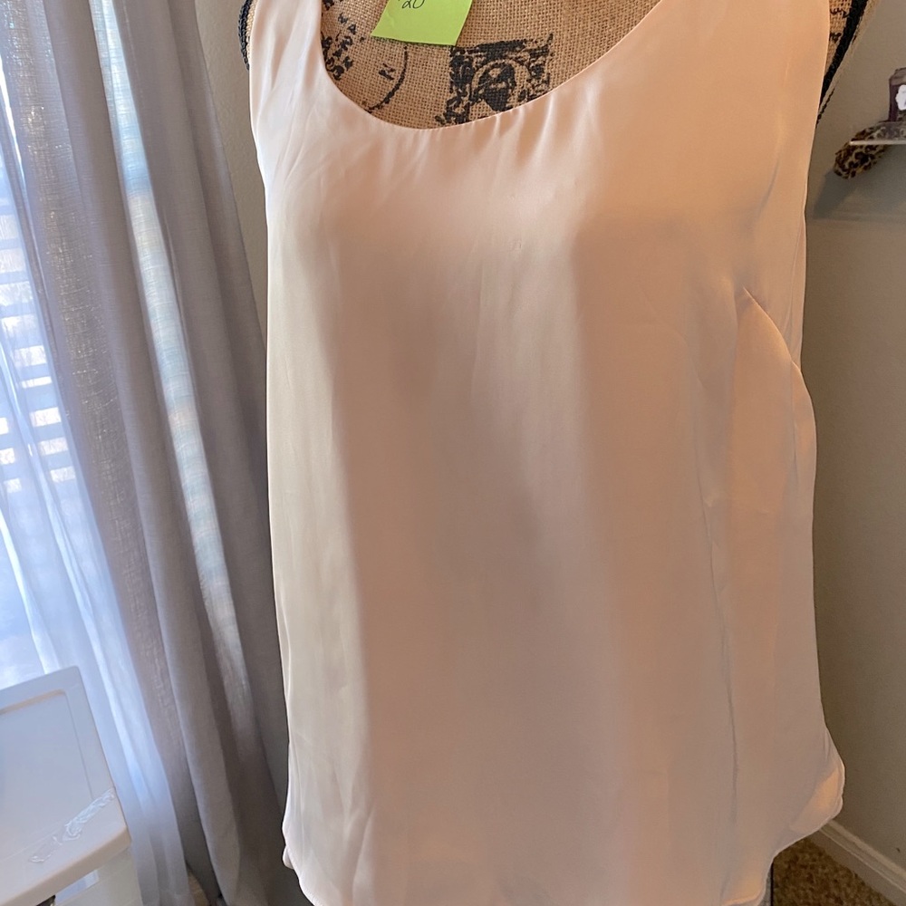 Soft pink tank